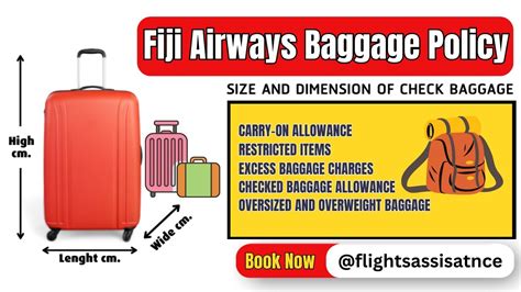 fiji baggage allowance